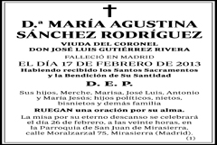 María Agustina Sánchez Rodríguez